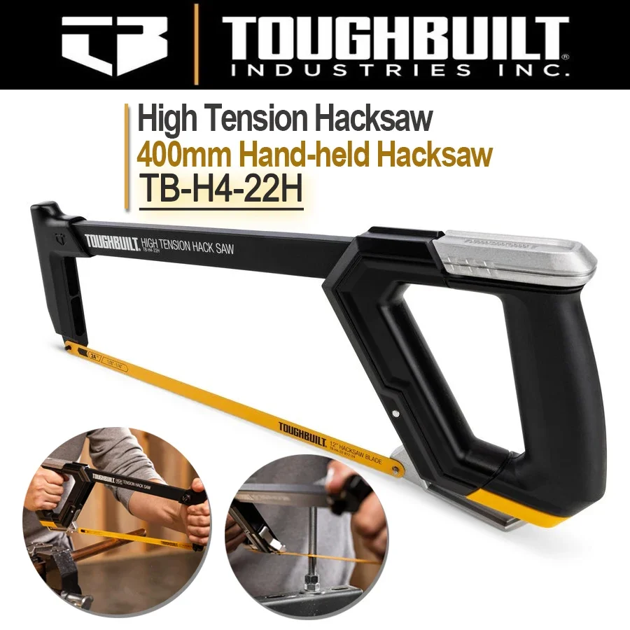 Woodworking Hacks - TOUGHBUILT TB-H4-22H Hochspannungs-Bügelsäge 400 mm Handbügelsäge
