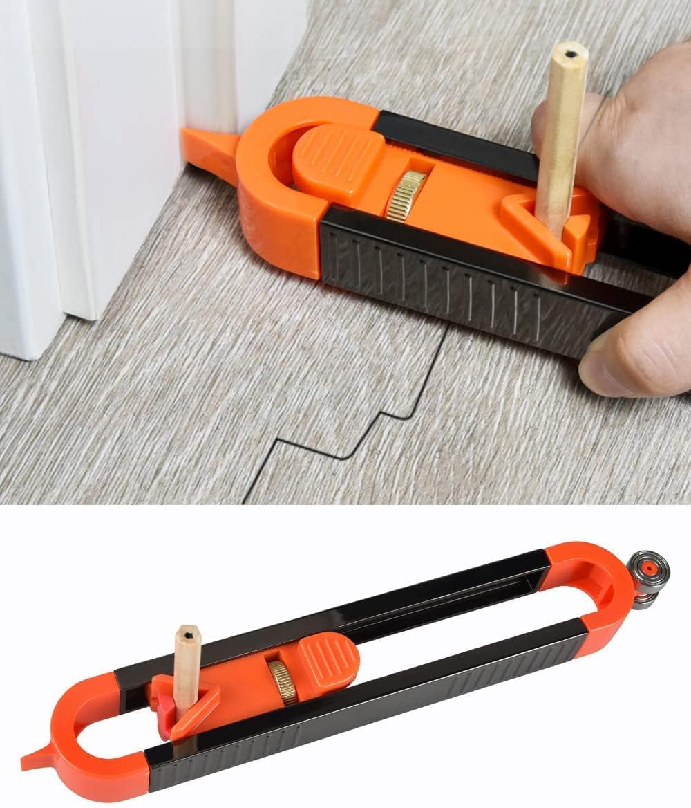 Woodworking Man - Konturmesslehre mit Anreißfunktion, Präziser Profil-Duplikator für