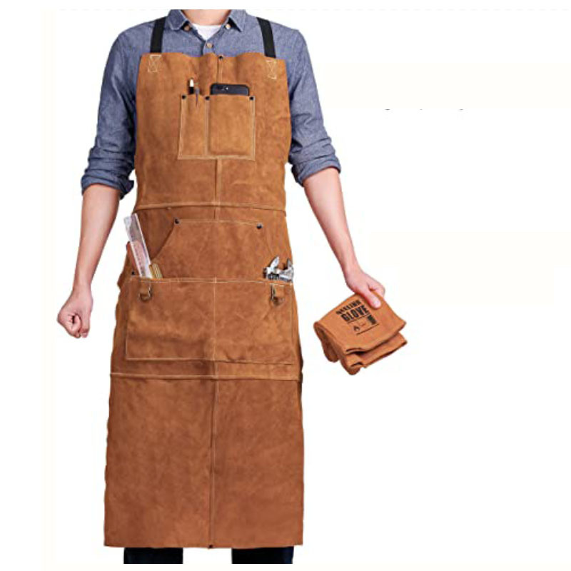 Woodworking Apron - Schürze aus Segeltuch, Holzbearbeitungs- und Elektriker-Schürze,