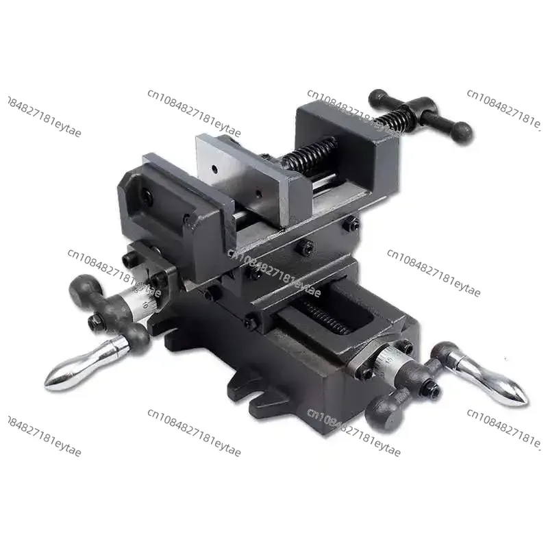 Woodworking Bench Vise - NEUER 3-Zoll Präzisions-Kreuzschraubstock, Hochleistungs-Schraubstock, Zweiwege-Mobiler Schraubstock,