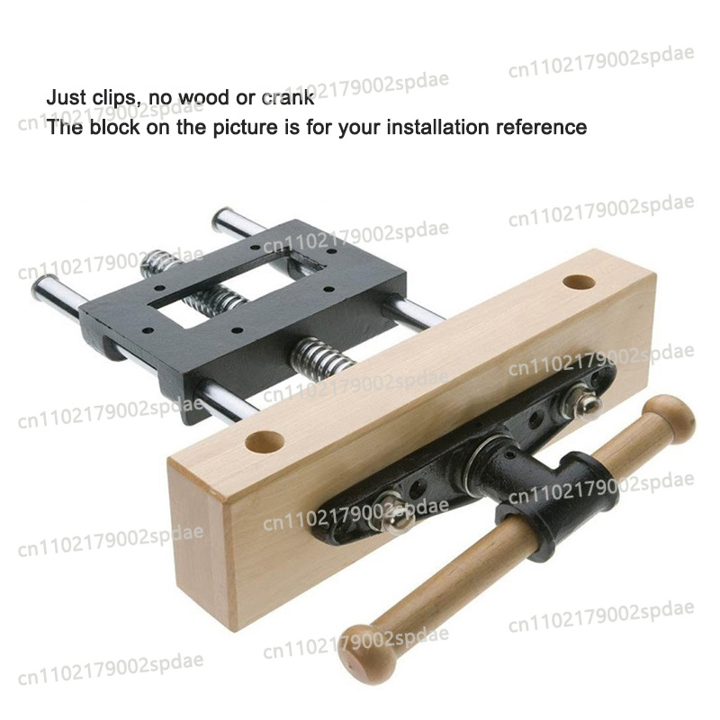 Woodworking Vise For Workbench - 10 Zoll Leichter Tischschraubstock für Holzbearbeitung