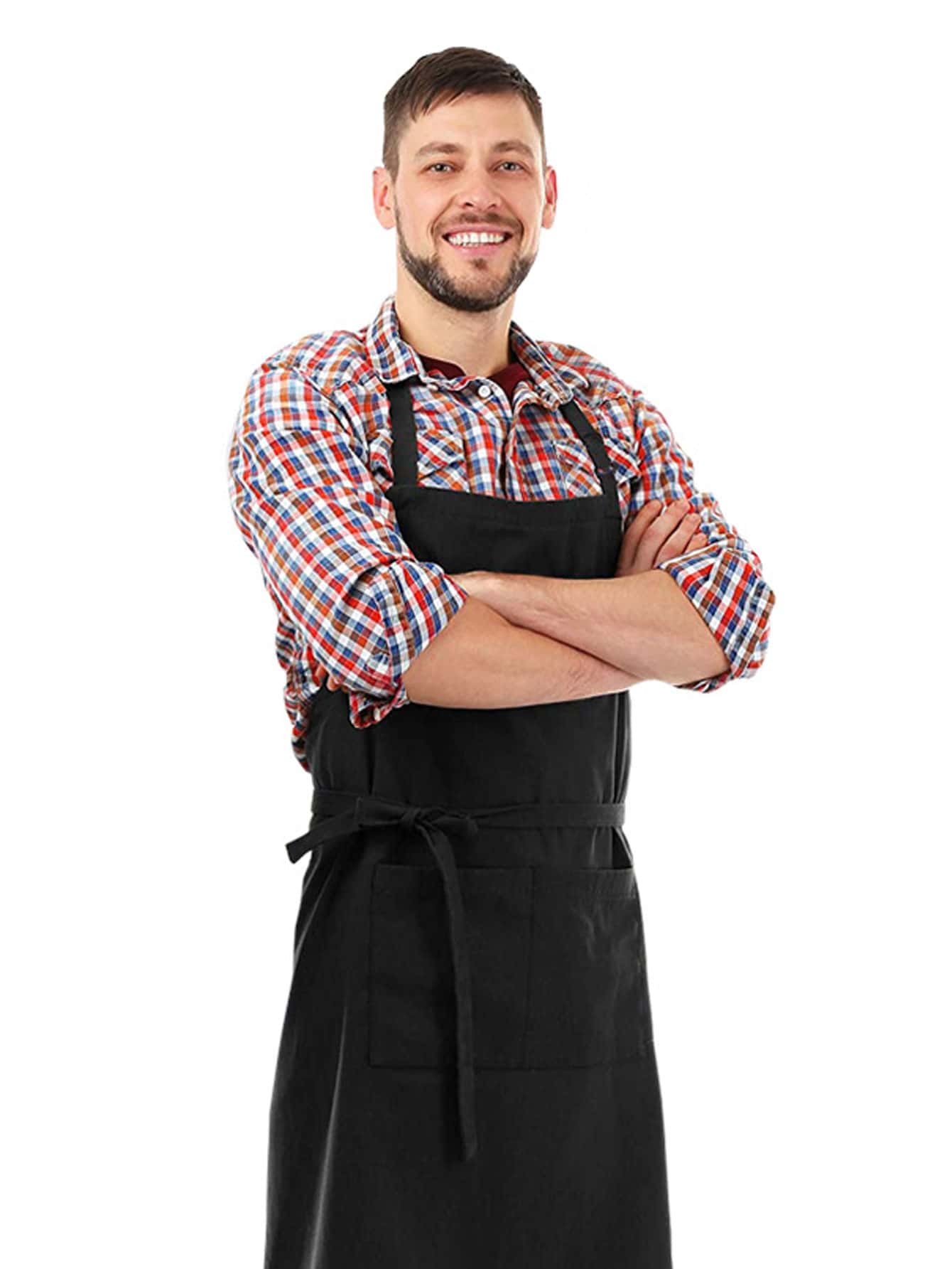 Woodworking Apron - Baumwolle Karte wasserdicht verstellbare Schnalle Haushalt