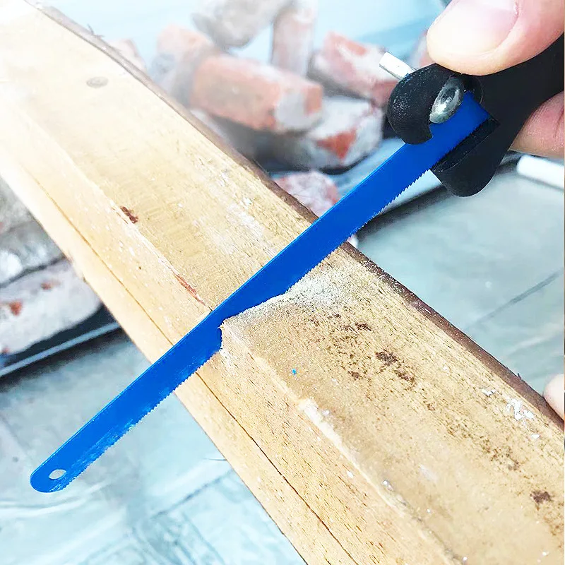 Woodworking Hacks - Mini Tragbarer Handsäge-Rahmen Multifunktionale Metallsäge Holzbearbeitungswerkzeuge