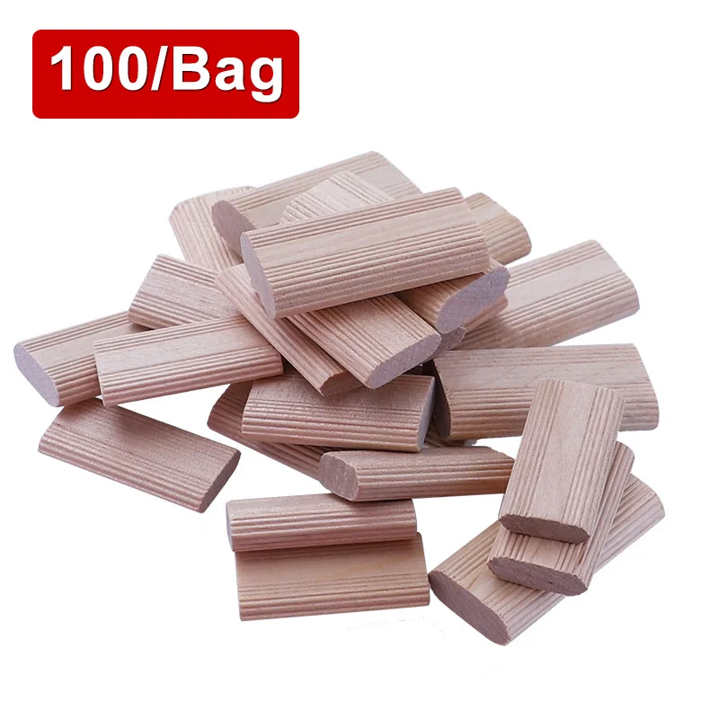 Woodworking Domino - Domino Massivholz DIY Streifen-Steckverbinder Buchenholz Korkblock
