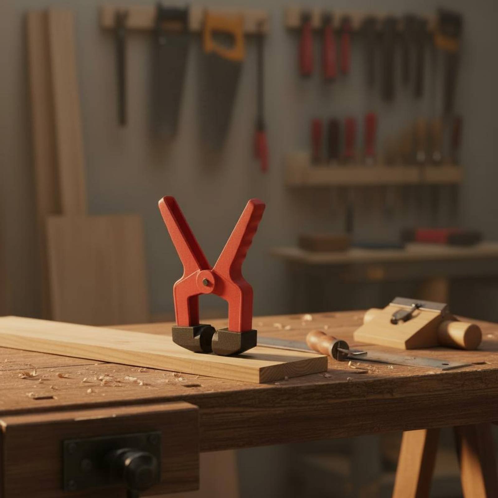 Dreieckige Klemme, rote Kunsts – Woodworking Hand Tools Bewertung und Preis
