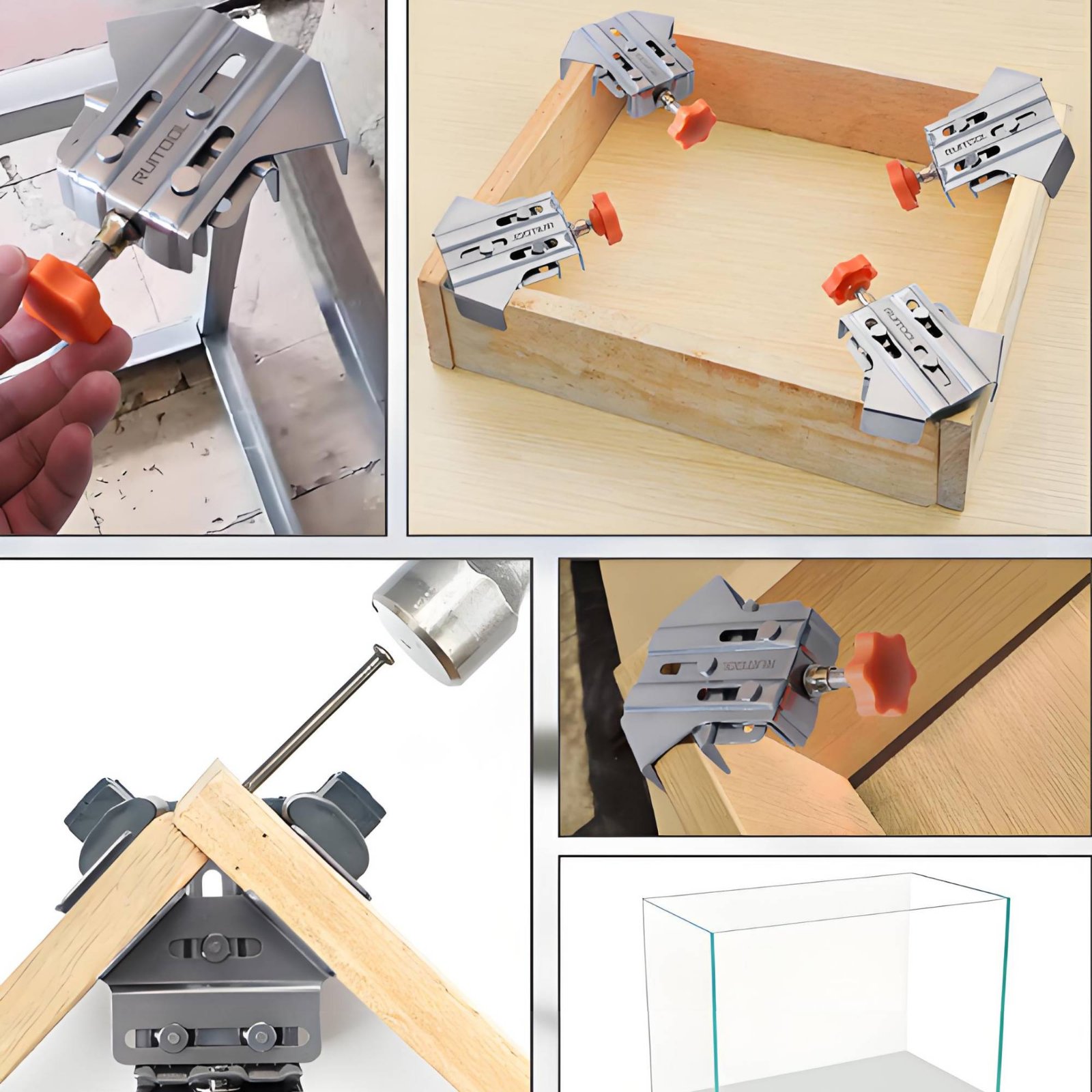 90-Grad-Eckklemme aus Edelstah – Woodworking Hand Tools Bewertung und Preis