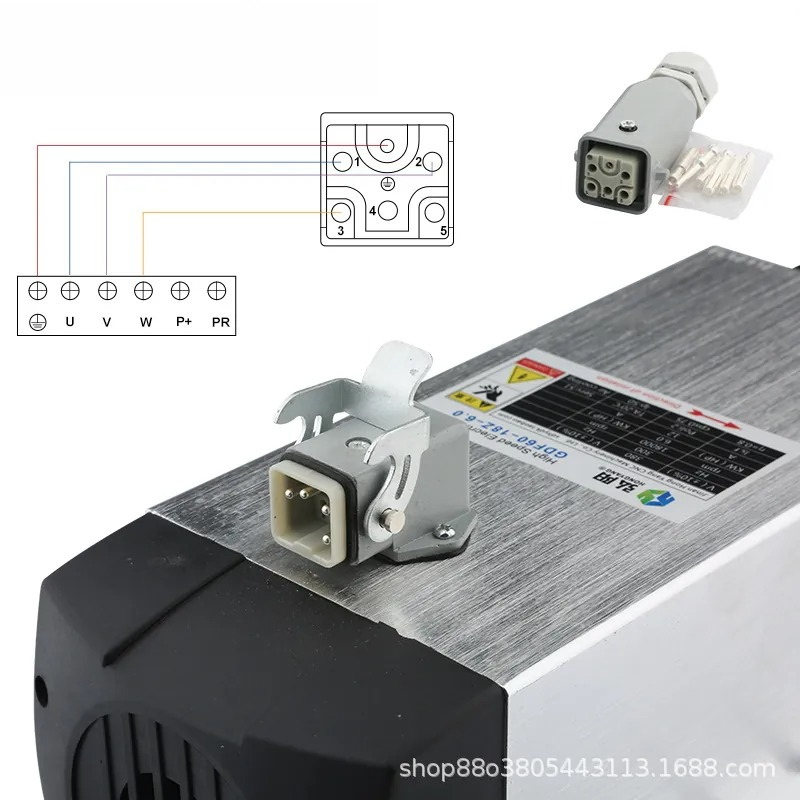 6KW quadratischer Spindelmotor – Woodworking Machines Bewertung und Preis