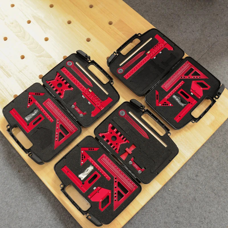 Quadratisches Aluminium-Set fü – Woodworking Hand Tools Bewertung und Preis
