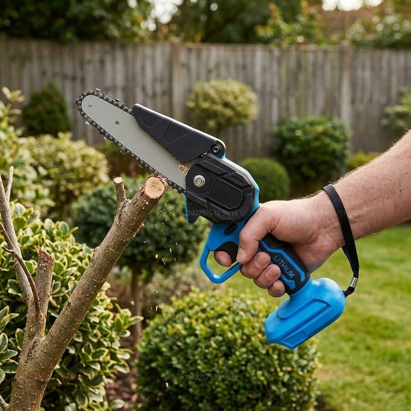 6 Zoll Akku-Elektrokettensäge  – Woodworking Yard Projects Bewertung und Preis