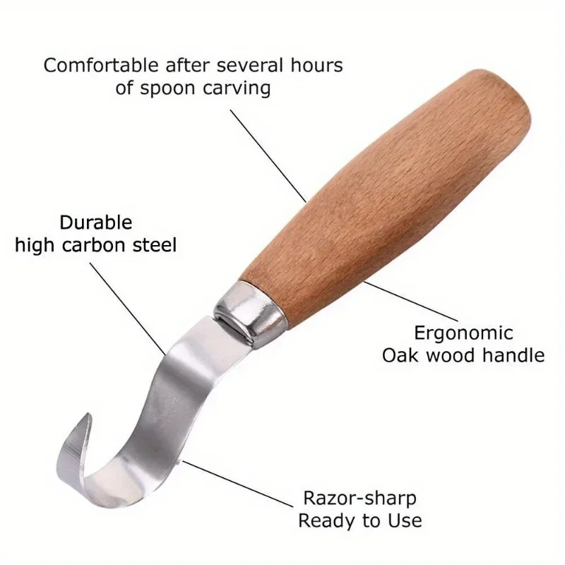 Holzschnitzmesser, Hakenmesser – Woodworking Man Bewertung und Preis