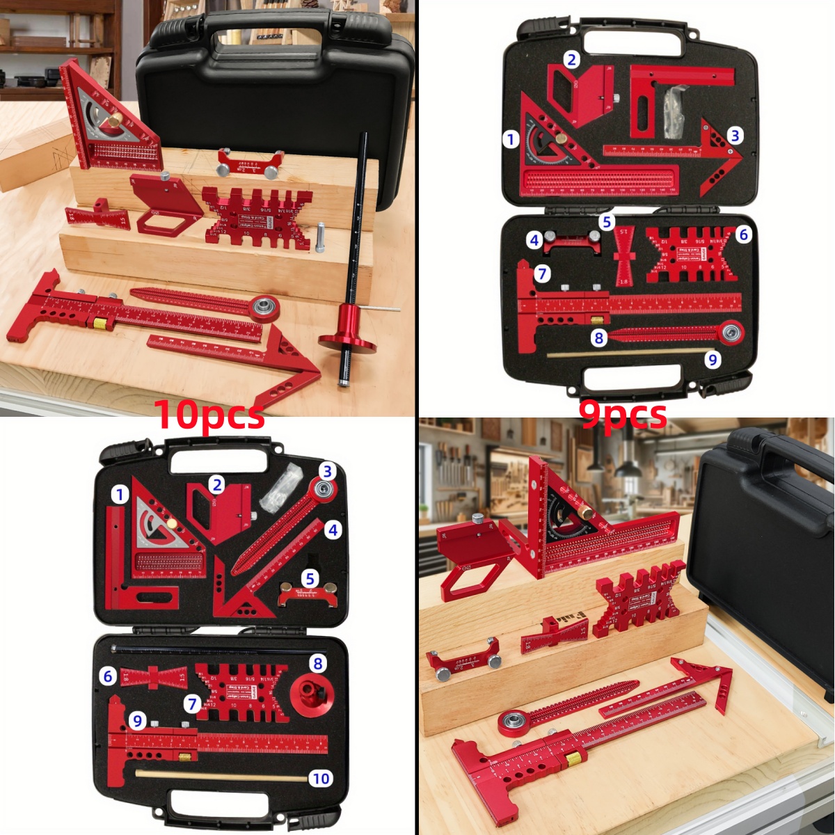 9-teiliges/10-teiliges Holzbea – Woodworking Plans Free Bewertung und Preis