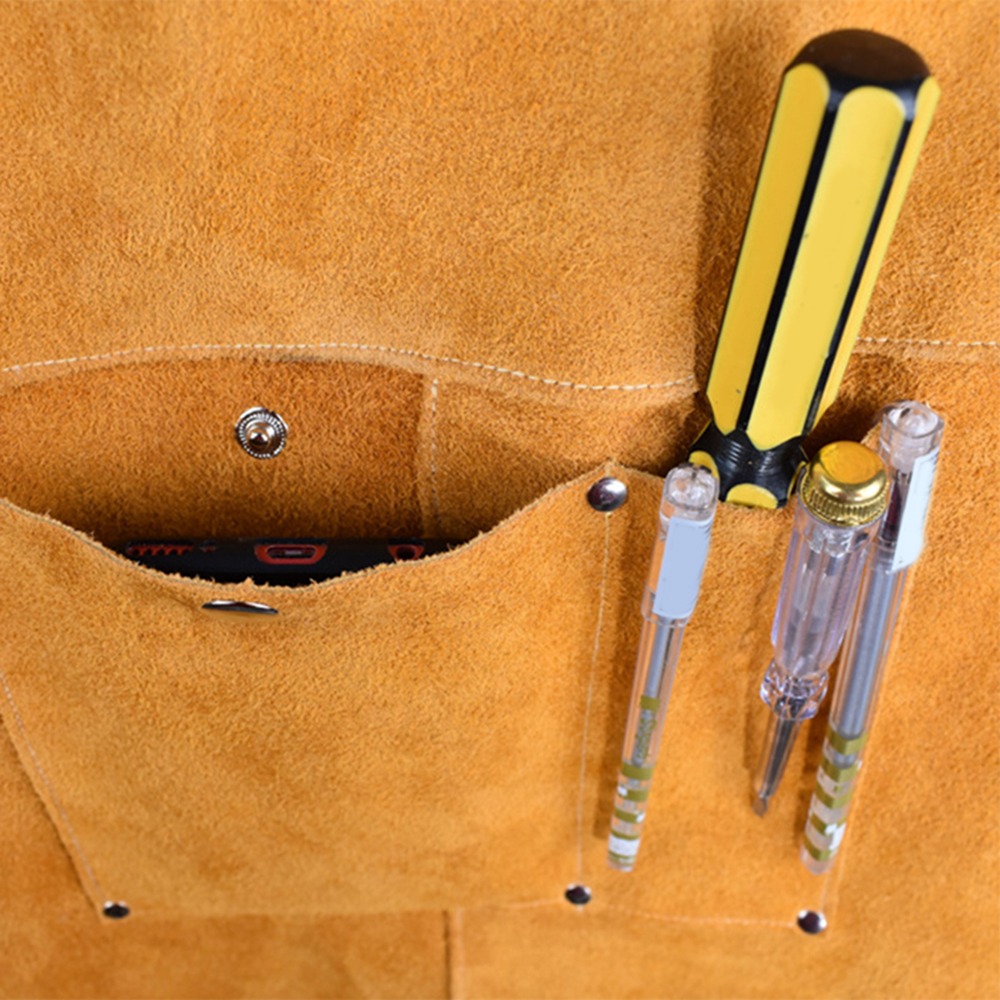Orange Dicke Rindsleder-Schwei – Woodworking Apron Bewertung und Preis